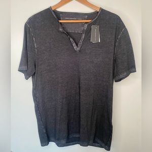 JOHN VARVATOS Men's Elgin Ss Grommet with Cold Dye